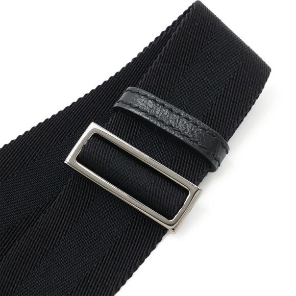 Pre Loved gucci Monogram Canvas Shoulder Bag Women black | black Crossbody Bags - Picture 6 of 8